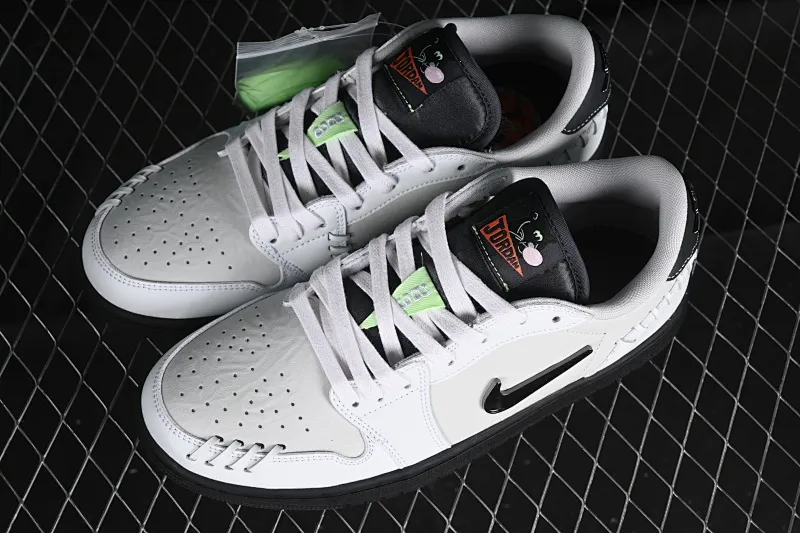 All categories Air Jordan Jordan series basketball shoes Air Jordan 1 Low Air Jordan 1 Low "Method of Make" AJ1 Joe 1 metallic gray low-top cultural and leisure sports sneakers HM3689-001